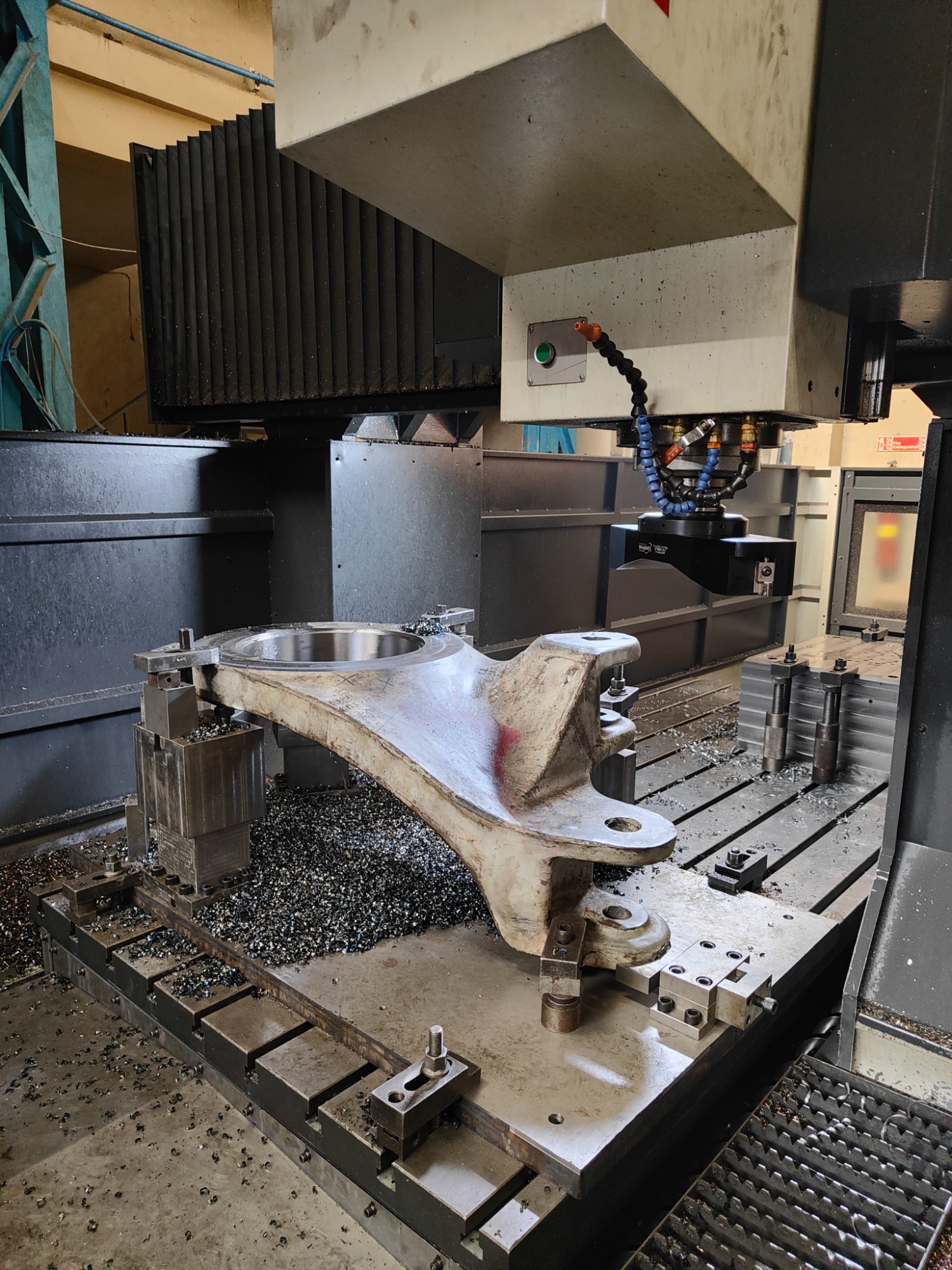 Forging parts machining