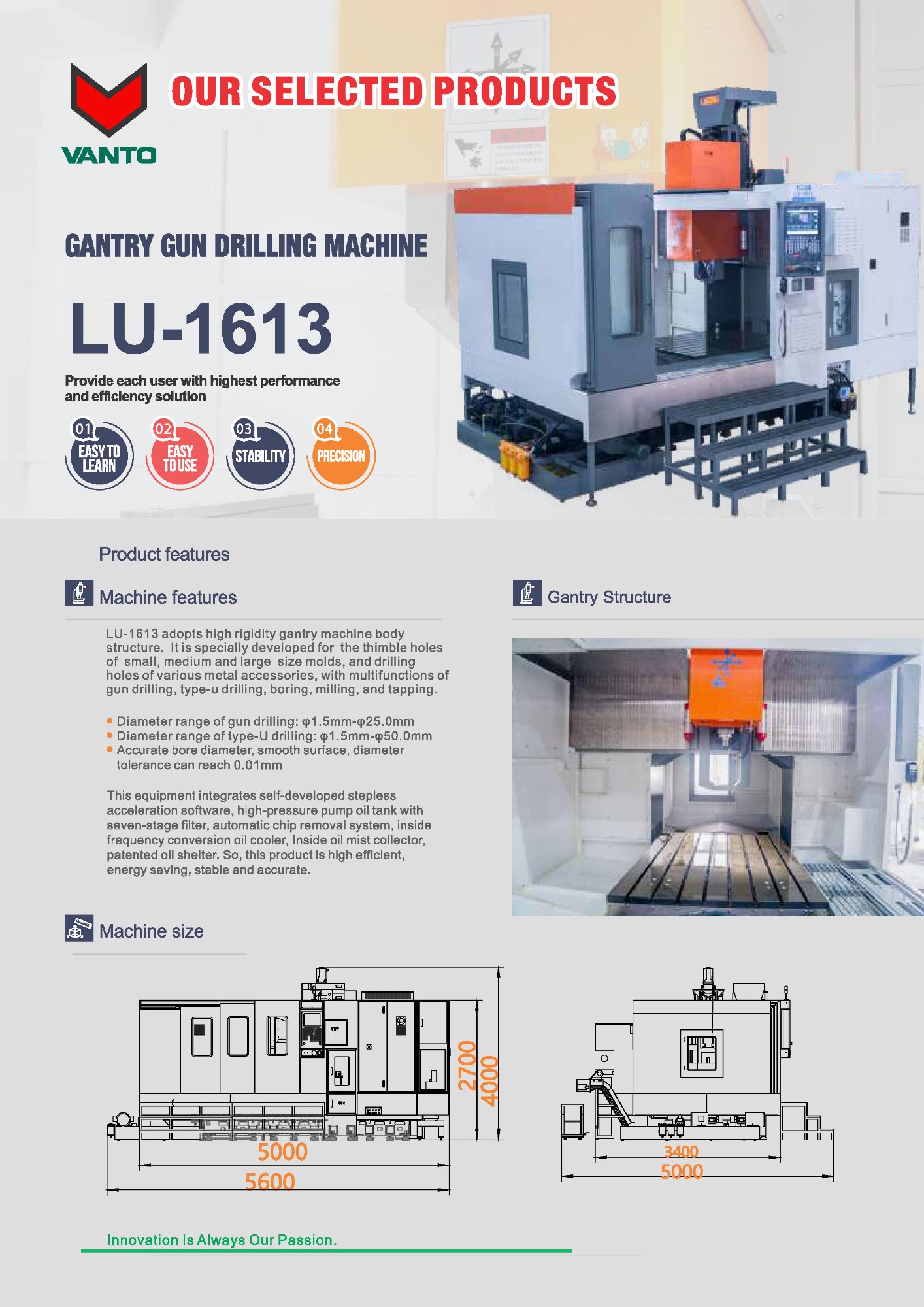 Gantry Gun Drilling Machine